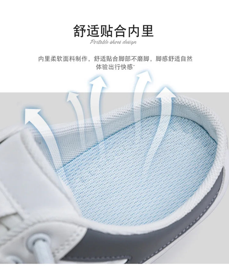 Zapatillas de verano para hombre, zapatos casuales de hombre de suela plana a la moda, zapatos de apoyo de suela suave, zapatillas de hombre Zapatos De Hombre