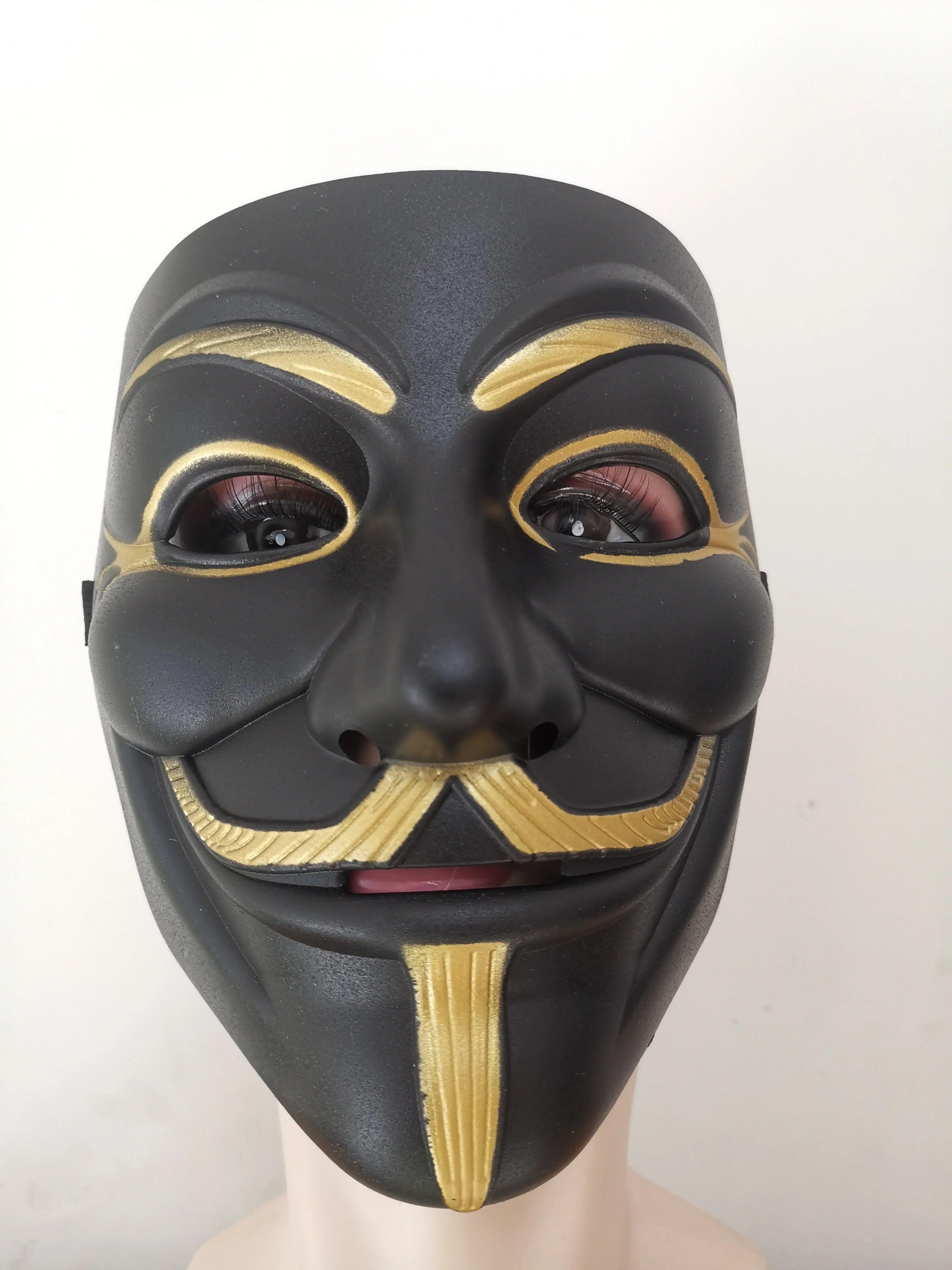 Máscaras de Cosplay de Halloween Máscara de Anónimo de V de Vendetta para Adultos y Niños, Máscara Temática de Película, Regalo de Fiesta, Accesorio de Disfraz de Cosplay
