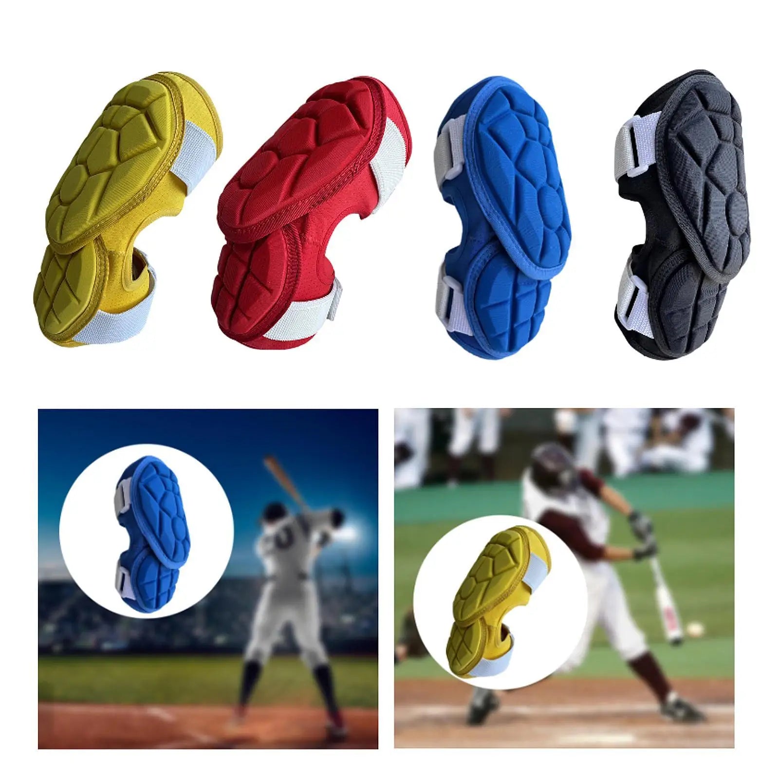 Coderas de béisbol y sóftbol, entrenamiento, equipo deportivo de protección ajustable