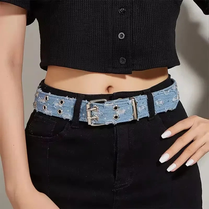 Punk Star Buckle Belt