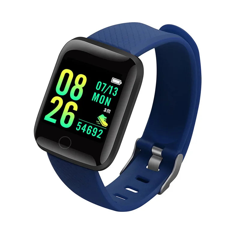 Smartwatch para hombre y mujer, reloj de pulsera inteligente, monitor de fitness, pulsera de regalo de cumpleaños, reloj electrónico para Android iOS