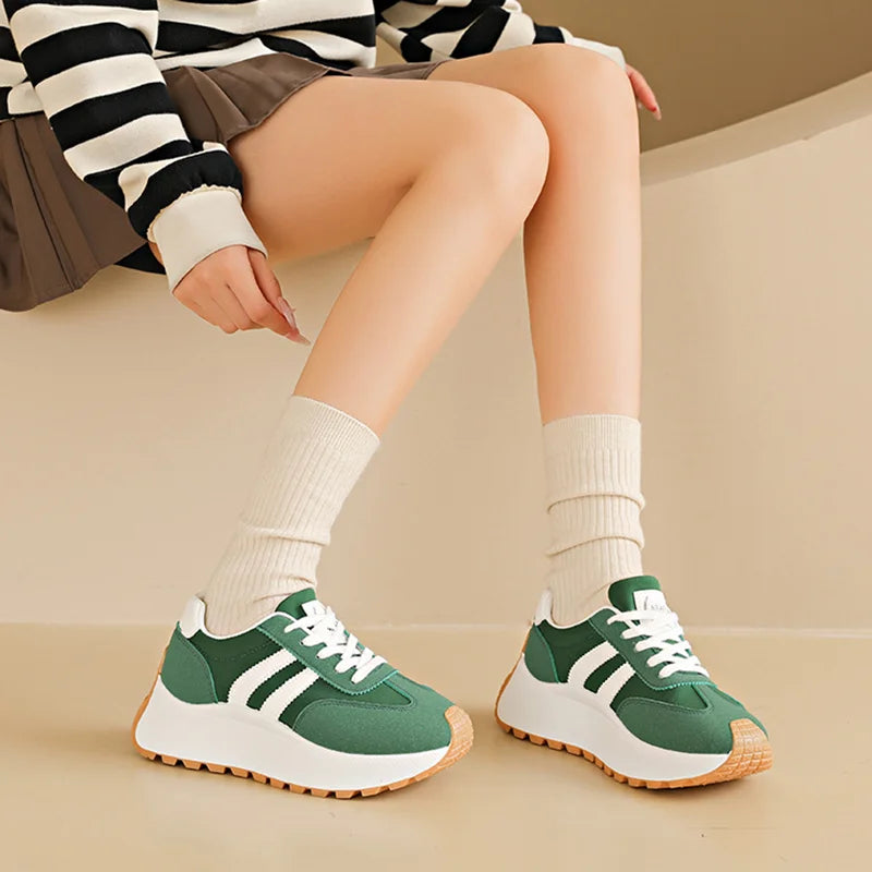 Platform Walking Sneakers
