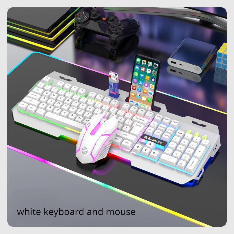 RGB Keyboard & Mouse Gaming Combo