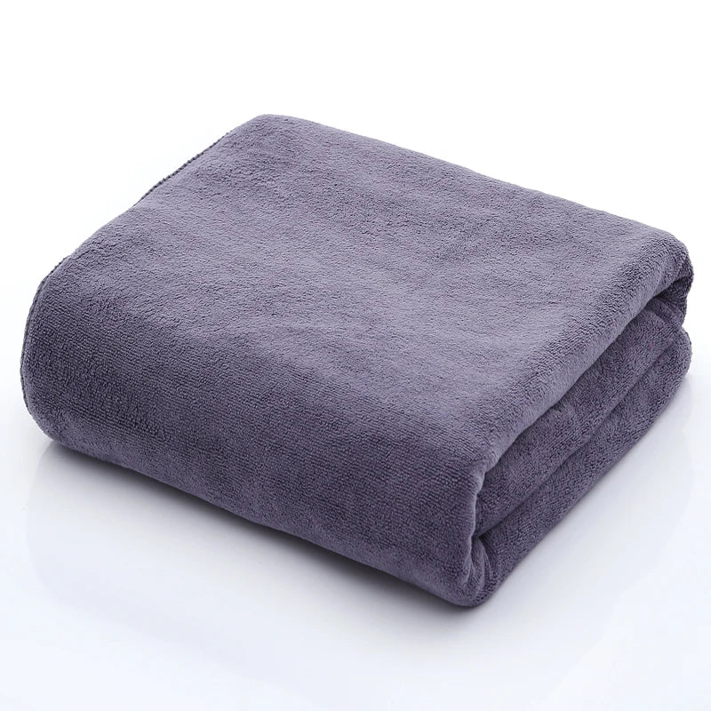 Serviette de bain salon de beauté bain de pieds grande serviette adulte plus épaisse que la microfibre douce et absorbante massage feuille spéciale