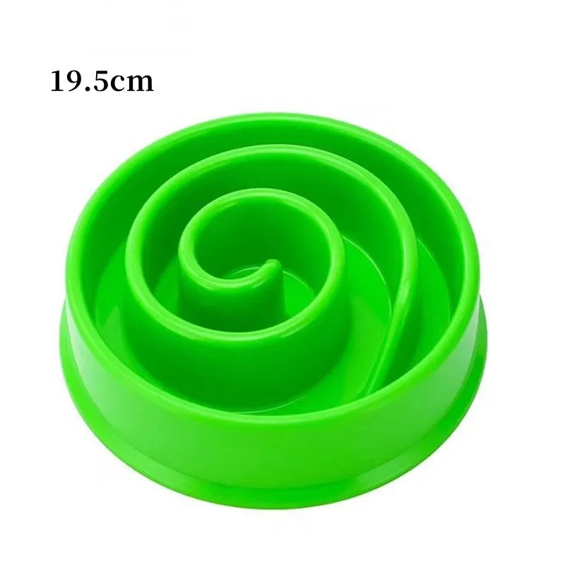 Comedero Lento para Perros, Divertido, Antideslizante, Anti-Glotón, Comederos Más Lentos, Cuenco Ecológico para Perros Grandes, Medianos, Pequeños y Cachorros