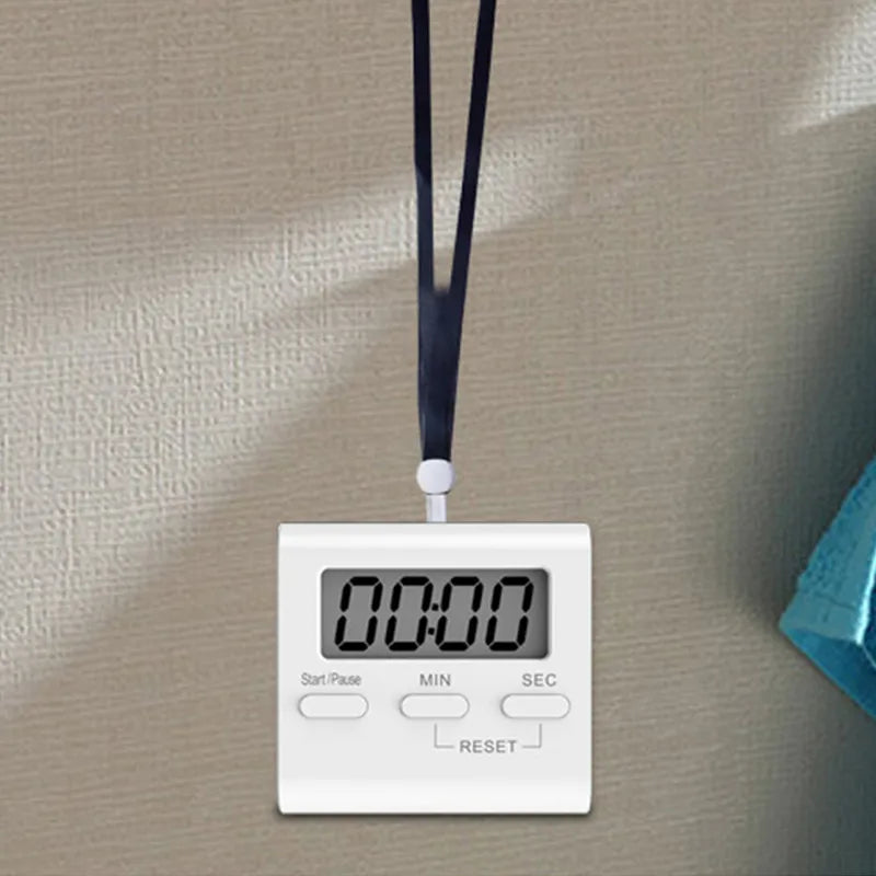 Minuteur de cuisine numérique LCD, minuteur de cuisson manuel, minuteur de compte à rebours mécanique, minuteur de cuisine numérique magnétique, gadget de cuisine