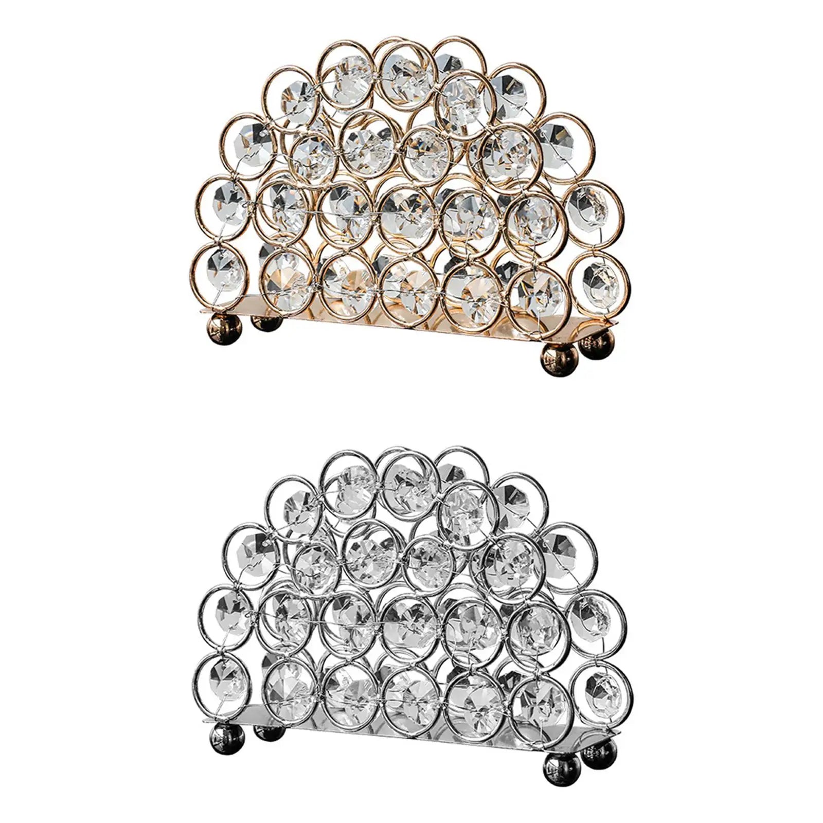 Dispensador de servilletas Resistente Elegante Decoración para el hogar Soporte nórdico de lujo para pañuelos para encimera de cocina Hotel Comedor Banquete Hogar