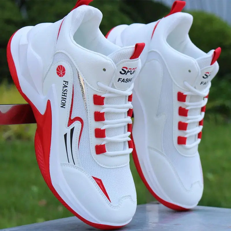 Sneakers Breathable Sport Shoes Men Resistant Non-slip high-Top Gym Cushioning Shoes Mens Basketball Shoes Male Zapatillas