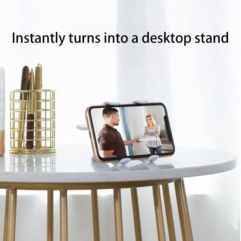 Soporte de teléfono móvil de clip 360, soporte portátil flexible para cama, escritorio, mesa, base para iPhone, Samsung, Xiaomi