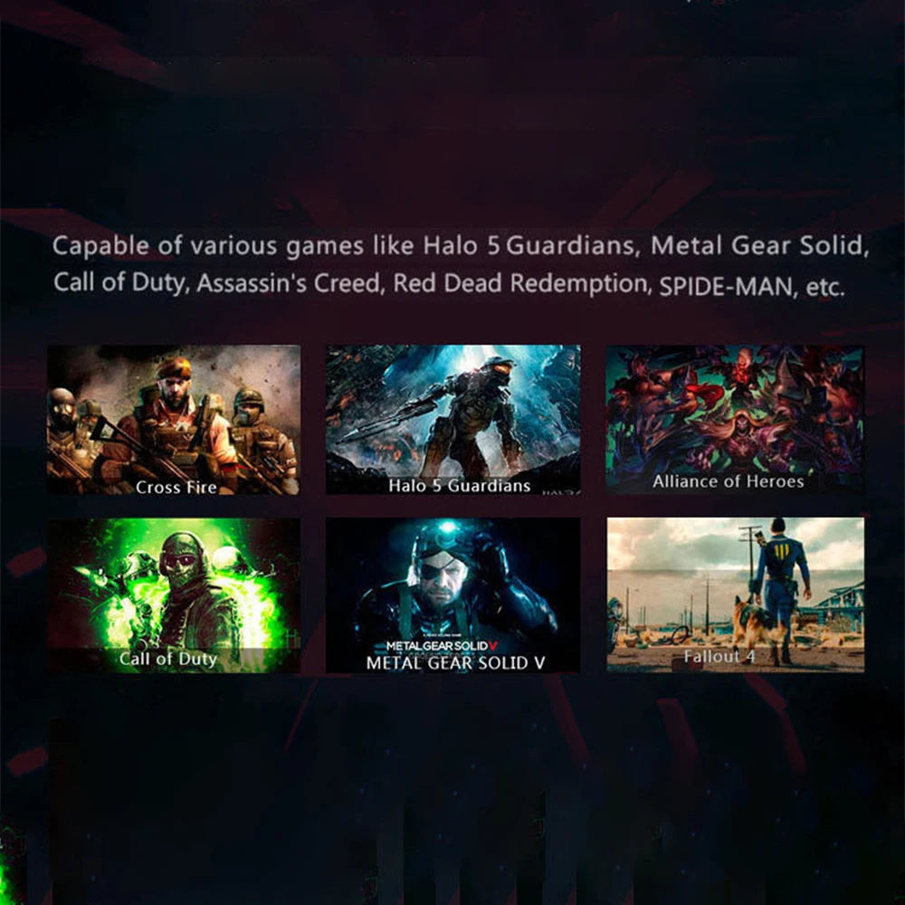 Nye spillhodesett med LED-lys, mikrofon, stereohodetelefoner, dyp bass for PC-datamaskin, gamer, bærbar PC, øretelefoner for PS4 og Xbo