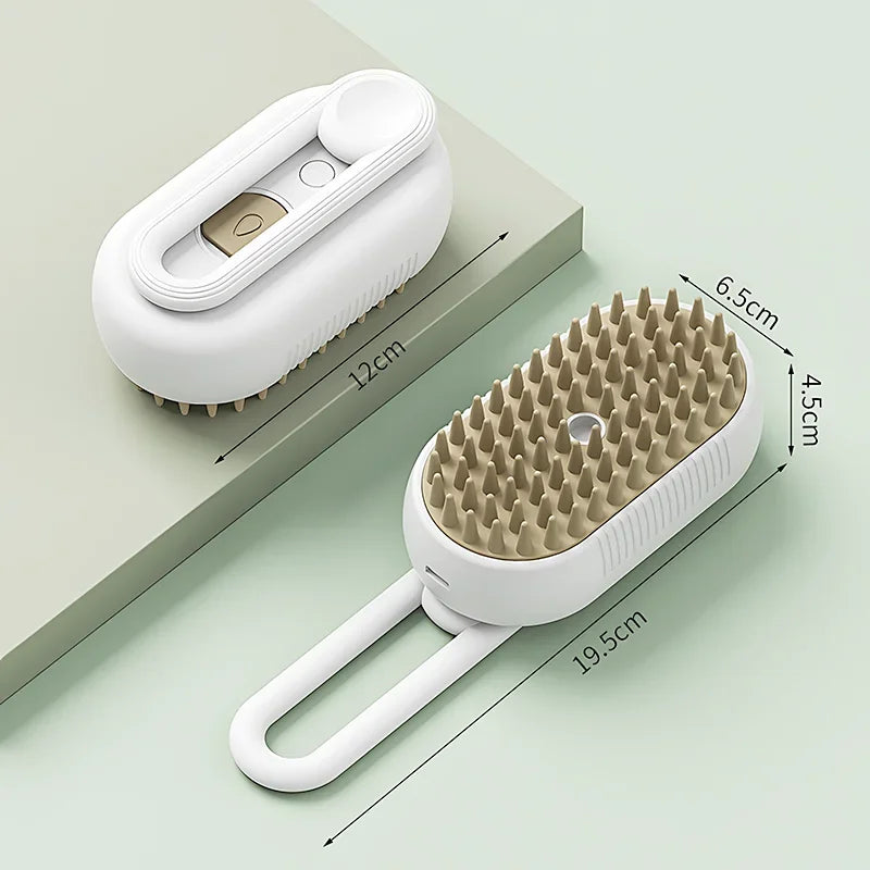 3-in-1 Steam Cat Brush