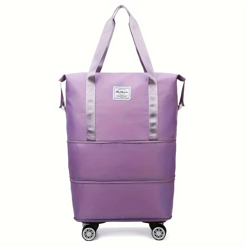 Bolsa de Viaje de Gran Capacidad de 3 Capas – Ruedas Universales y Lista para Aerolíneas