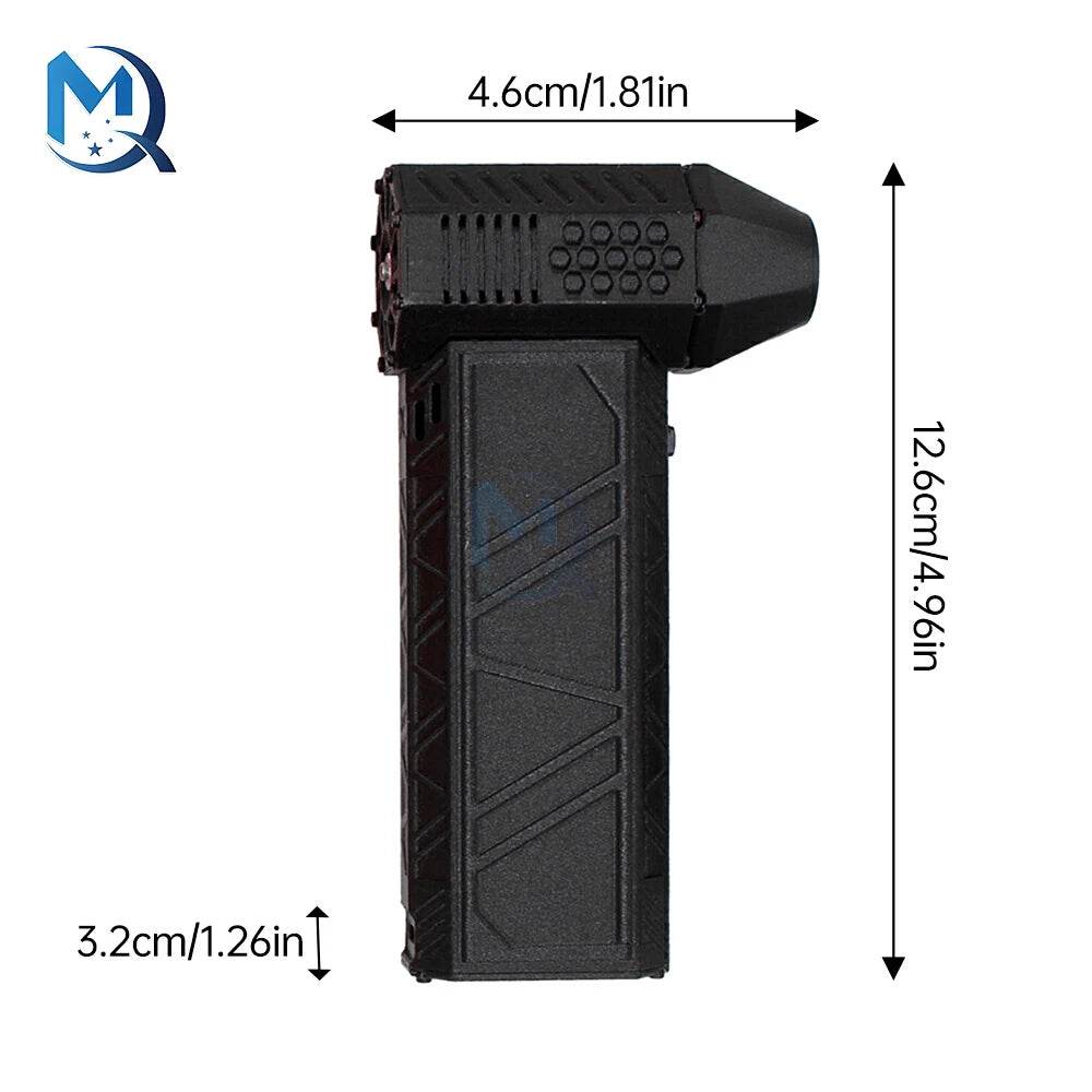 Upgraded Mini Version Super Power Violent Turbo Fan Brushless Motor 120,000 RPM Powerful Blower with High Speed Duct Fan