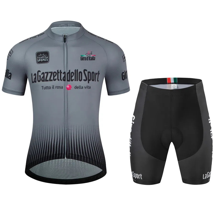 Tour Of Italy Ropa De Ciclismo Maillot Conjunto De Verano Bicicleta De Carretera De Manga Corta Ropa De Ciclismo Hombre Conjunto De Maillot Mtb Ropa Deportiva