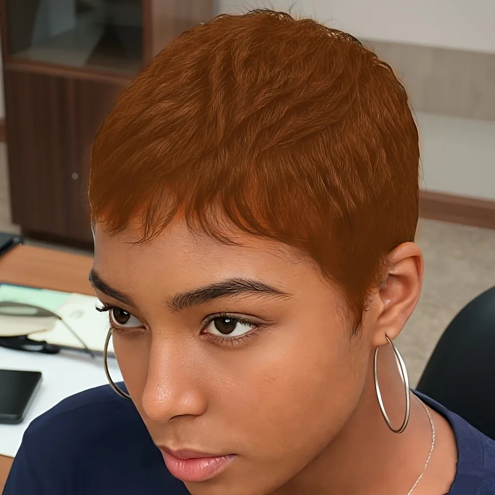 Pixie Human Hair Wig