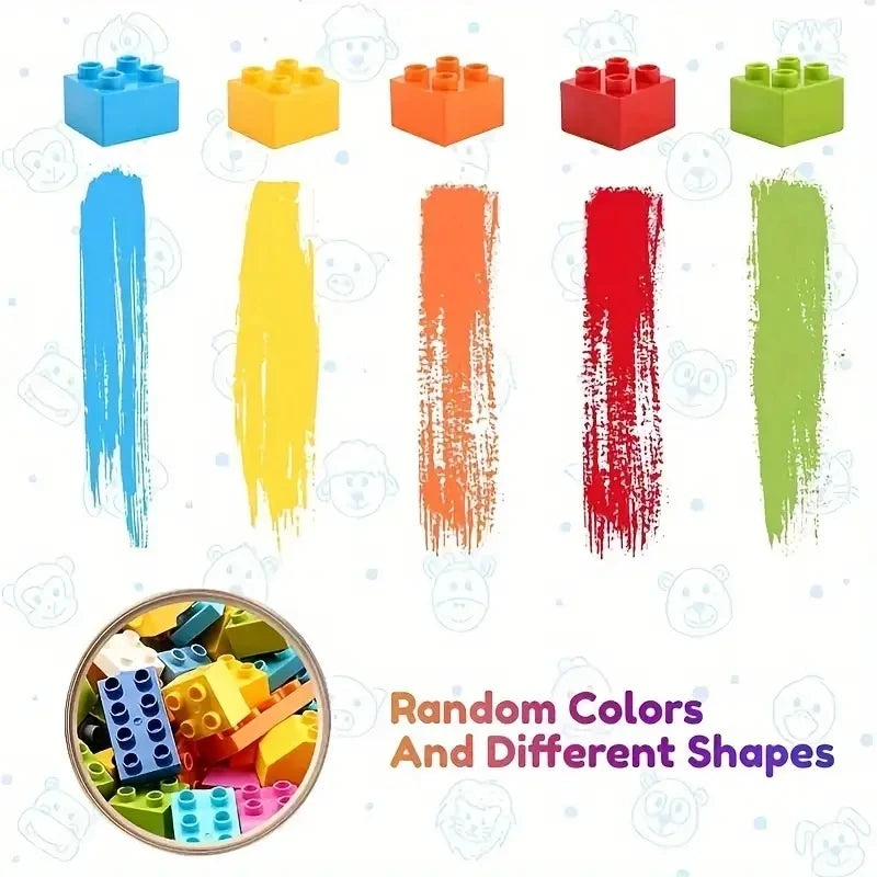 Juguetes de bloques de construcción DIY para niños, juego de bloques de construcción clásicos urbanos, juguetes educativos de ensamblaje para niños y niñas, regalo de Navidad, 200 piezas