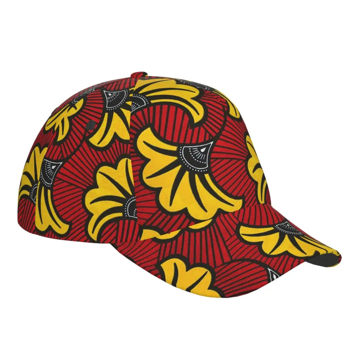 Ankara Wax Print Cap