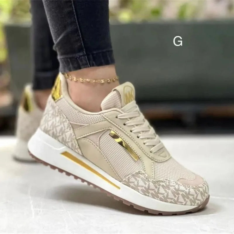 Casual Sneakers for Women Summer New Wedge Women Shoe Comfortable Breathable Outdoor Tennis Walking Shoes Zapatillas De Mujer