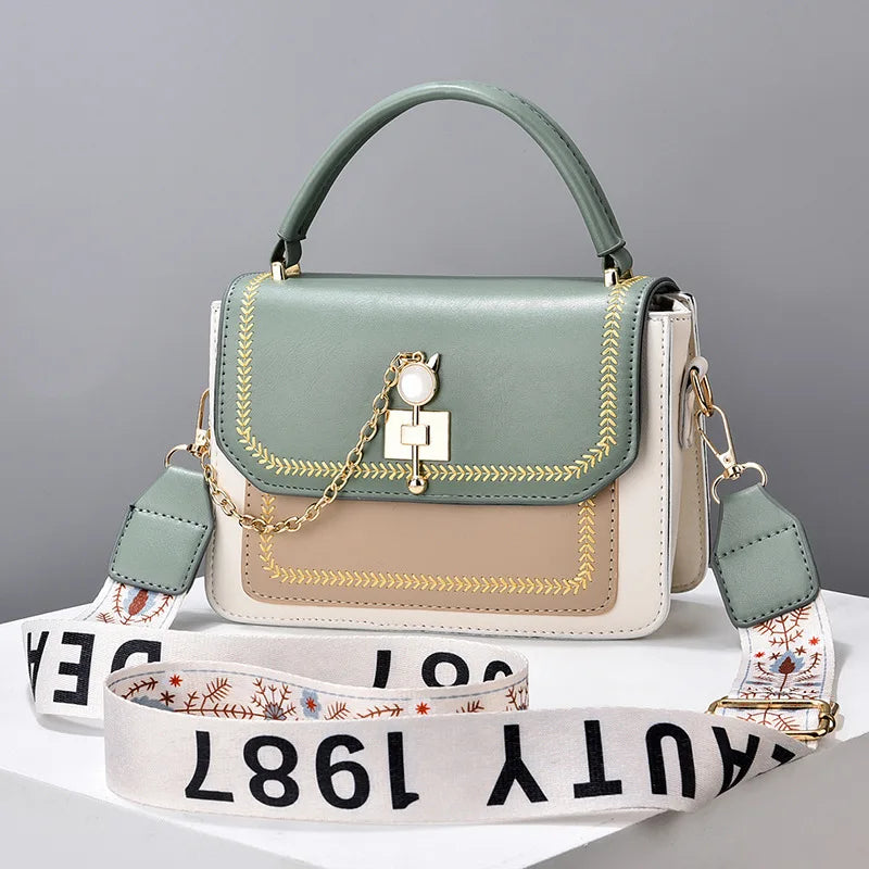 Bolso de hombro para mujer, de alta calidad, a la moda, de gran capacidad, casual, tipo bandolera