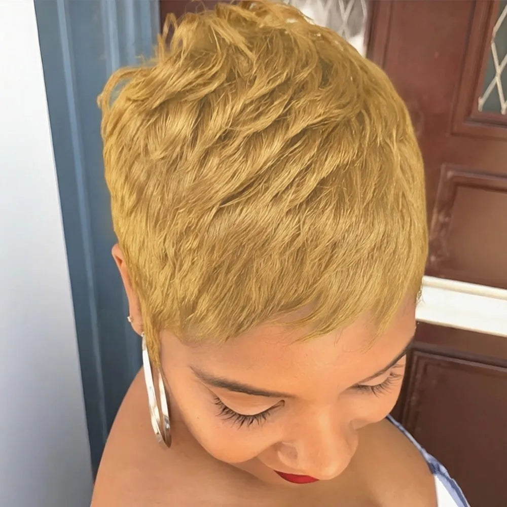 Layered Pixie Wig