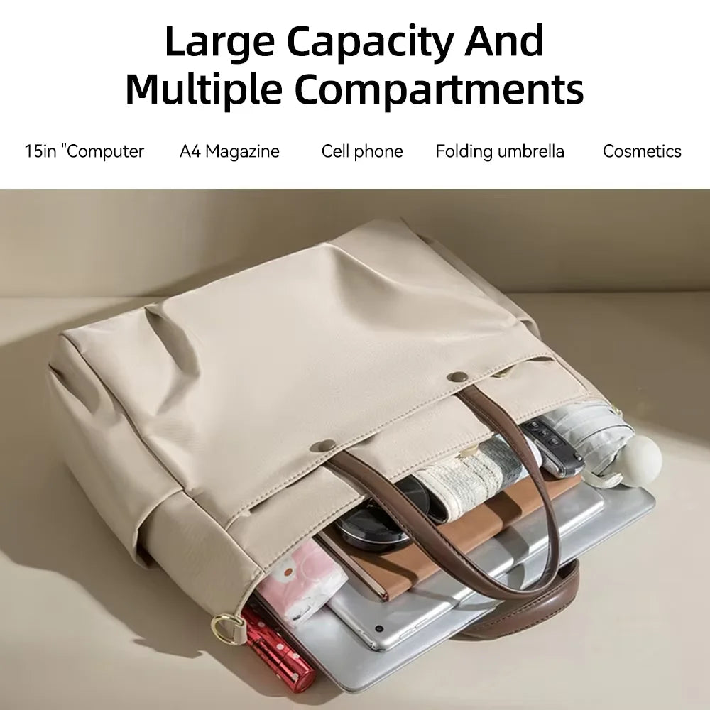 Laptopveske 15–16 tommers bærbar PC-veske støtsikker datamaskinveske reiseveske bærbar PC-veske veske