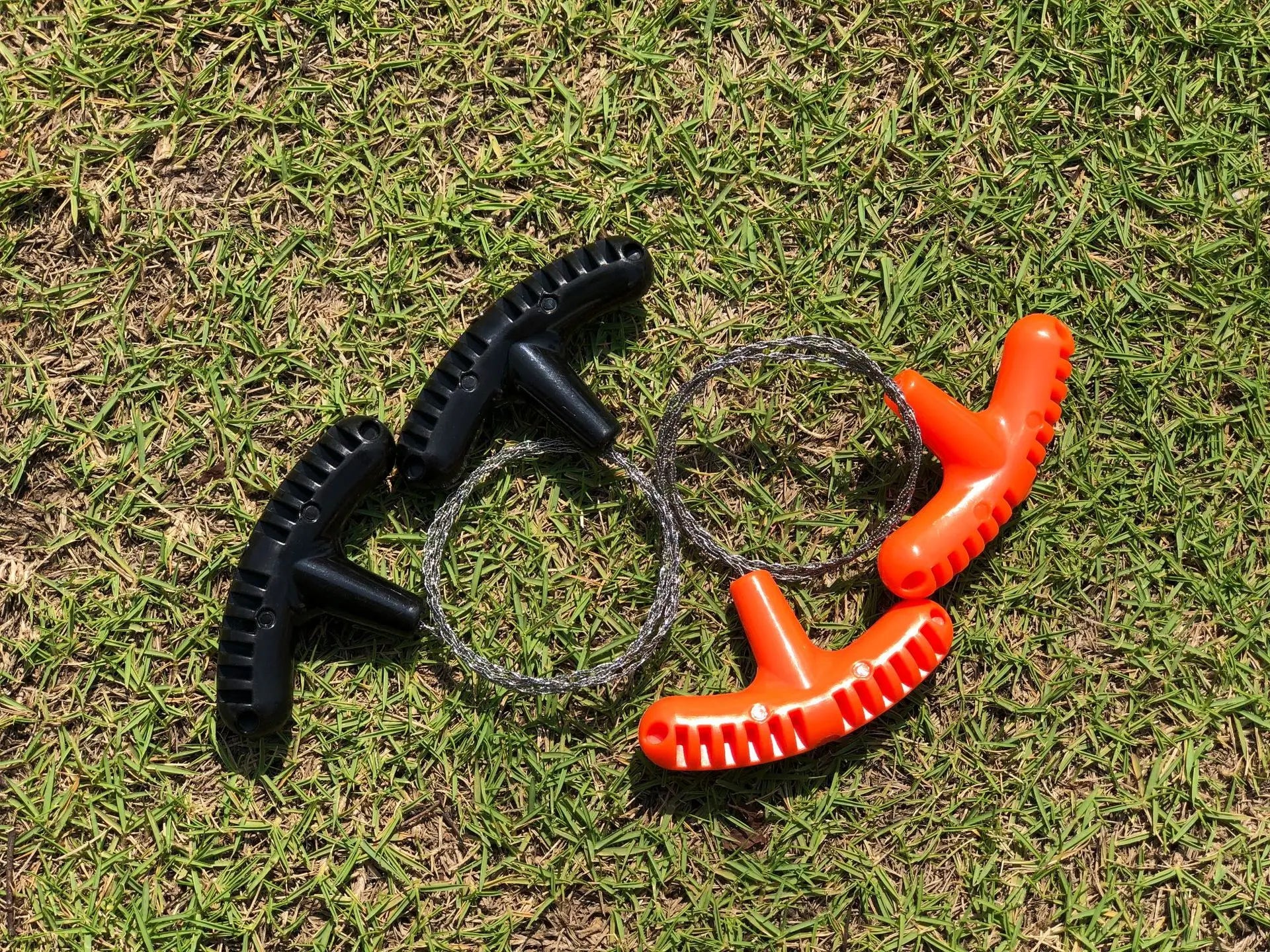 Herramientas manuales de acero para viajes, camping, senderismo al aire libre, sierra de cadena de cuerda, equipo de supervivencia de emergencia portátil y práctico, kits de alambre de acero