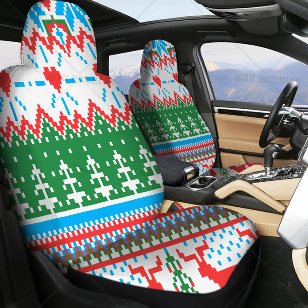 Festive Christmas Car Seat Covers – Comfortable, Durable & Holiday-Ready