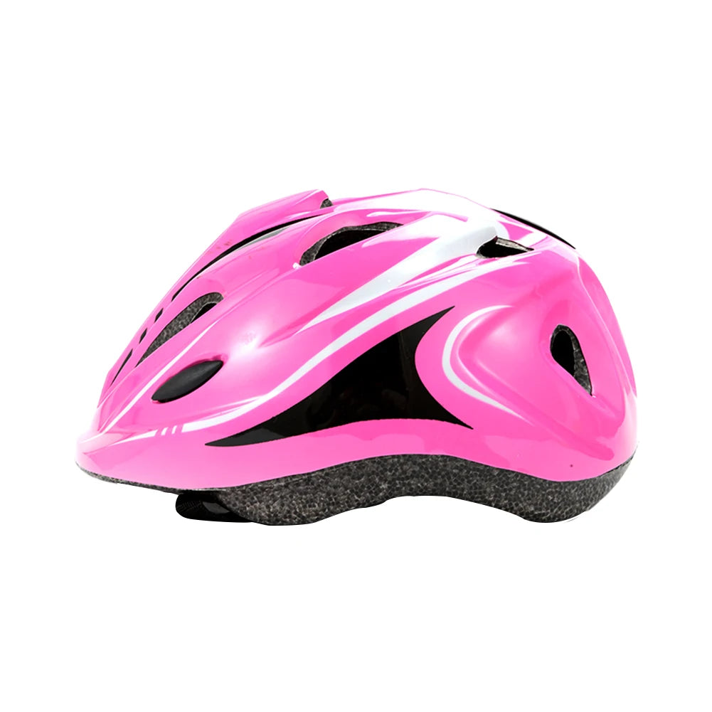 Casco para monopatín, patinete o bicicleta para niños, set de equipo de protección deportiva con rodilleras, coderas y muñequeras para niños y niñas, casco de esquí