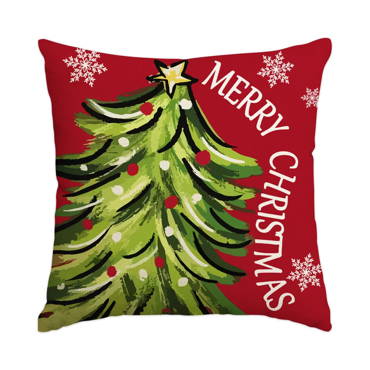 Housse de coussin de Noël à carreaux Buffalo – Confortable, classique et festive