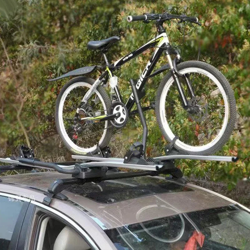 Car Luggage Rack Roof Bike Rack Car Mountain Bike Balanced Vehicle Rack Car Aluminum Alloy Luggage Racks