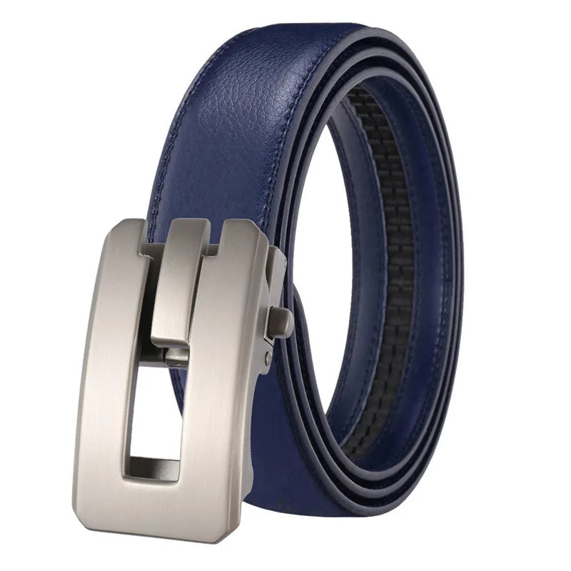 Men’s Automatic Buckle Leather Belt