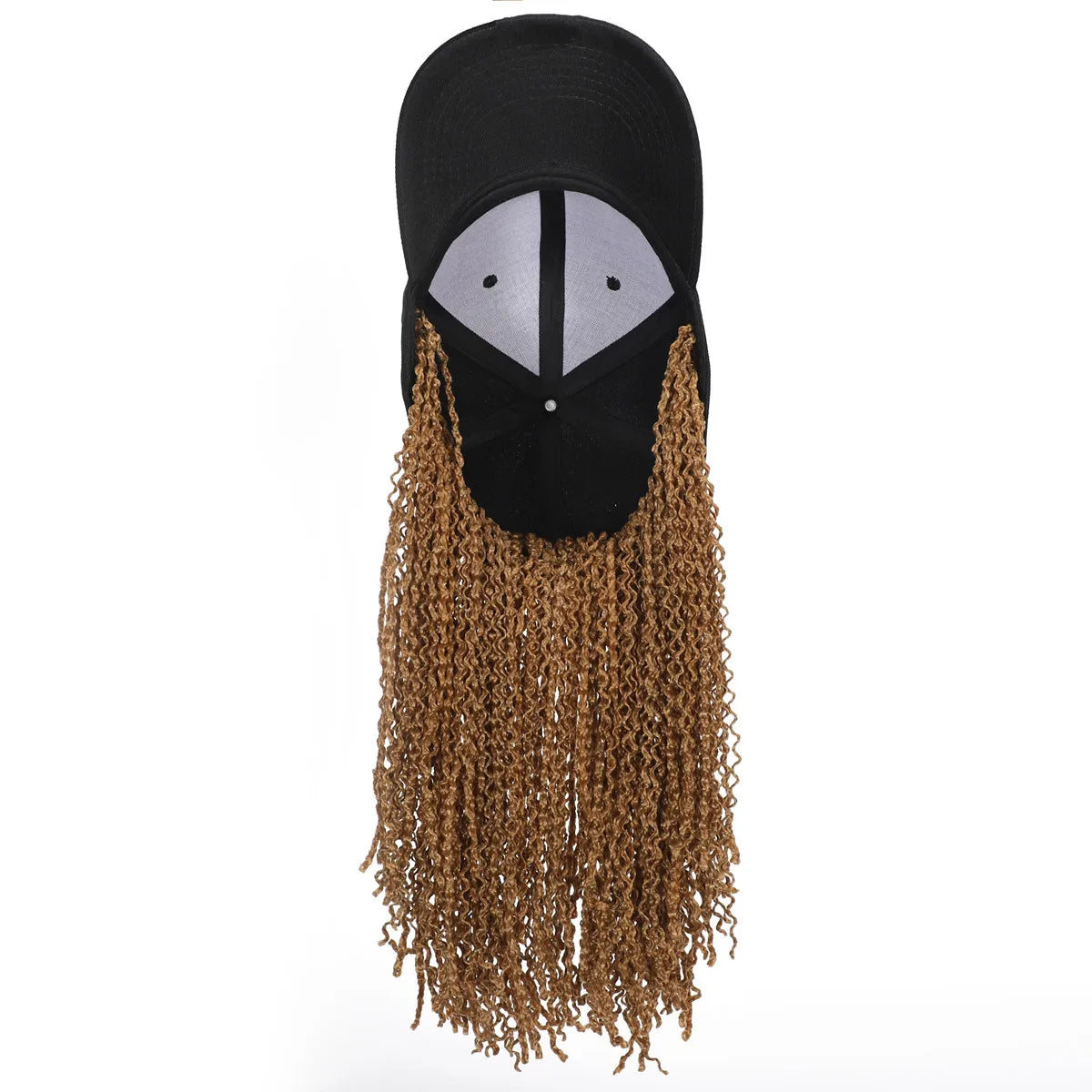 Curly Braided Cap Wig