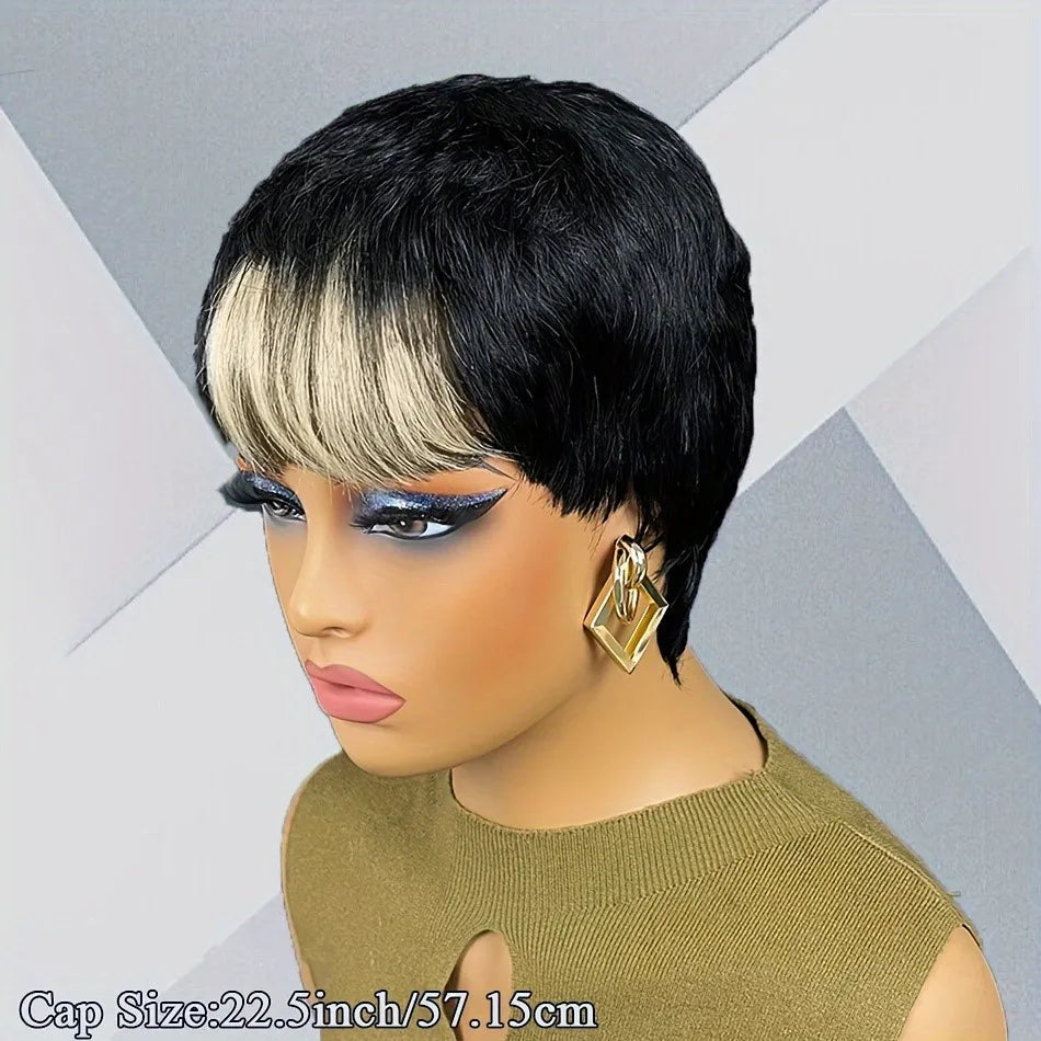6" Retro Pixie Wig