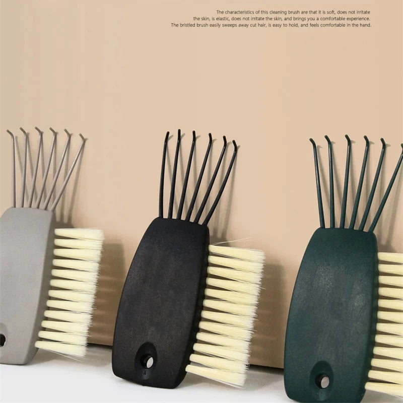 Limpiador de cepillos para el pelo, rizador, garra para el pelo, herramienta de eliminación de pelo, gancho de limpieza de metal, removedor, herramienta de limpieza de peines incrustados