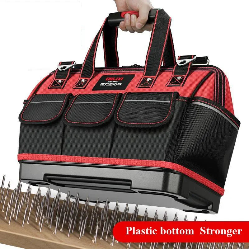 Profesional Tool Bag Heavy Duty Organizer Storage Garage Organizer Tool Electrician Backpack Bolsa De Ferramentas Hardware Bags