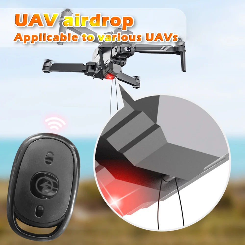 Système universel de largage de drones 2.4, télécommande, livraison de charge utile générale, dispositif de largage d'air, accessoires pour drones