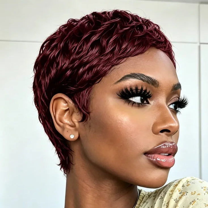 30 Color Pixie Cut Wig