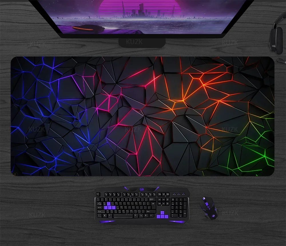 Gaming musematte musematte gamer skrivebordsmatte stor tastaturmatte xll teppe databordoverflate for tilbehør xl ped mauspad