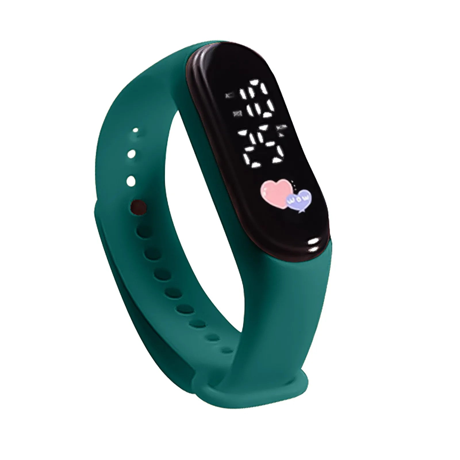 Mote Vanntette Dameklokker Barneklokker Jenter Med Touch LED Sport Digital Armbånd Elektronisk Barneklokke Gutteleker Gave