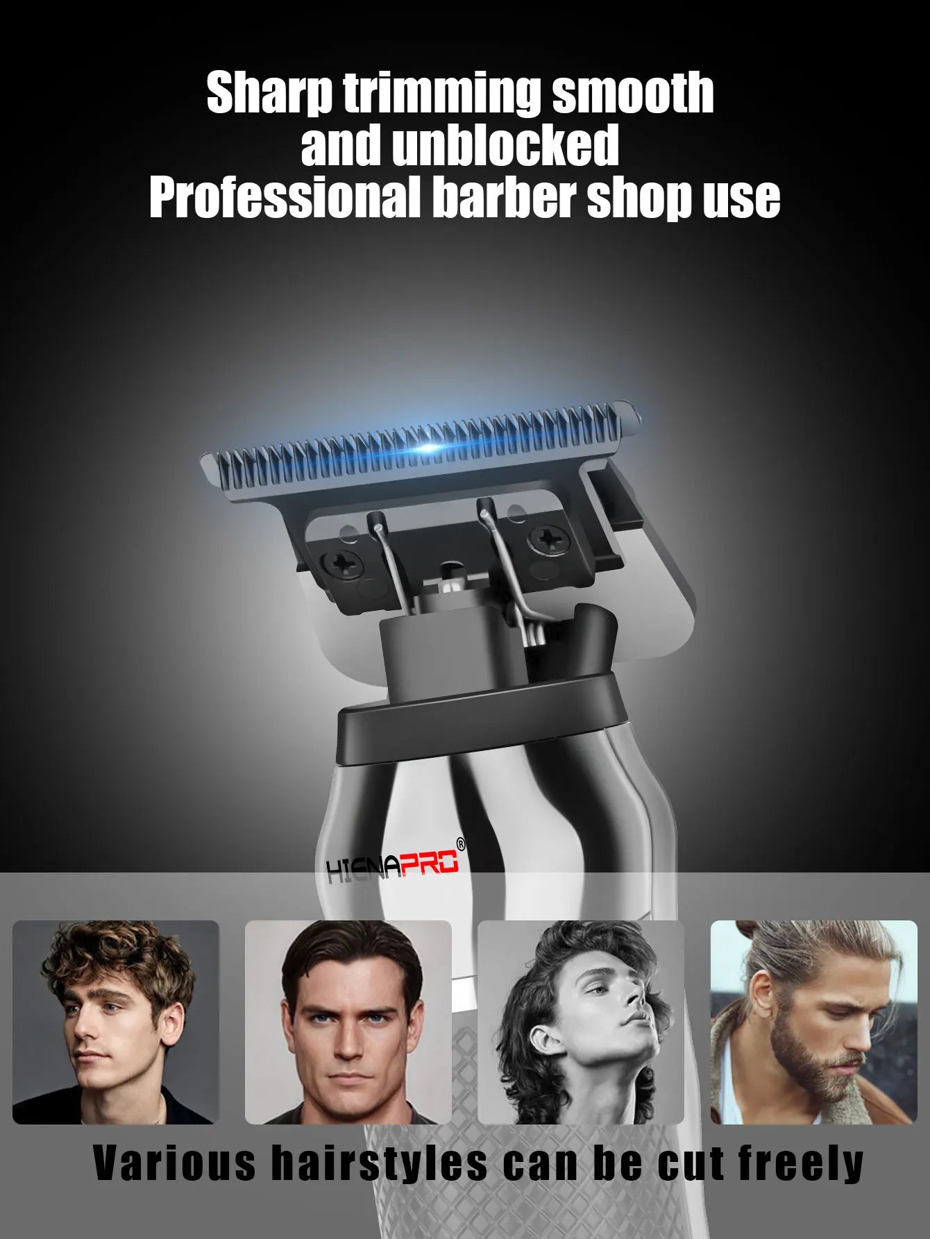 máquina cortapelos, cortadora de pelo profesional, recortadora de barba para barbería, afeitadora eléctrica para hombre, electrodoméstico