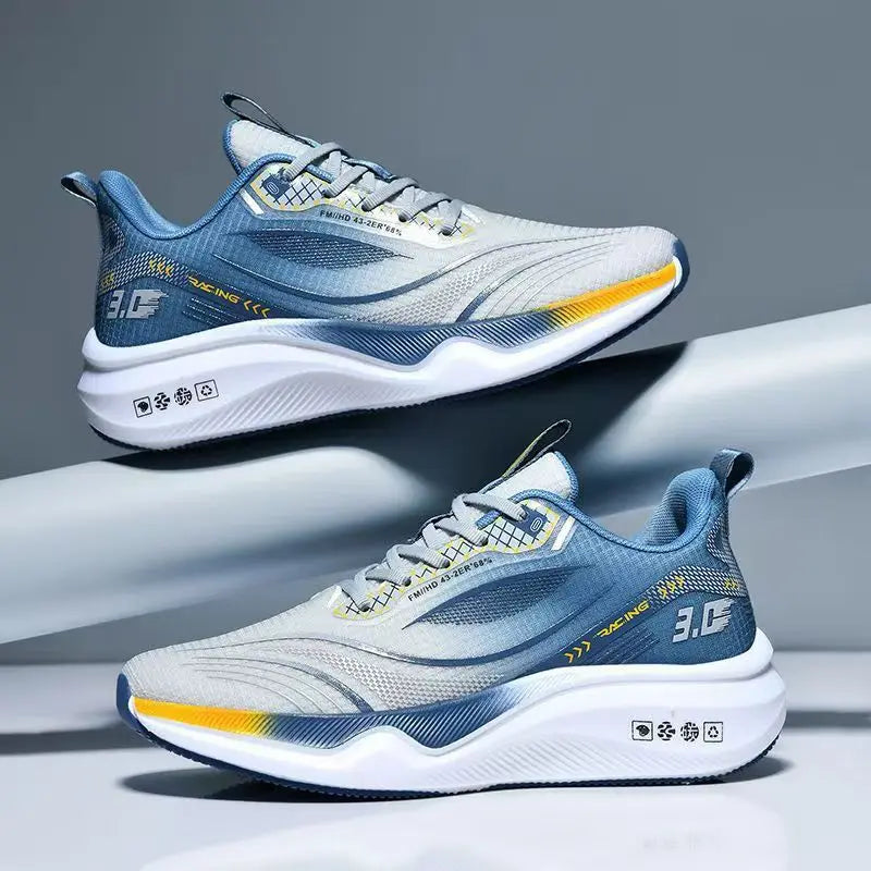 Zapatillas de running nuevas de verano, nuevo examen físico para estudiantes de secundaria, zapatillas deportivas con amortiguación de rebote para hombres, tenis masculino