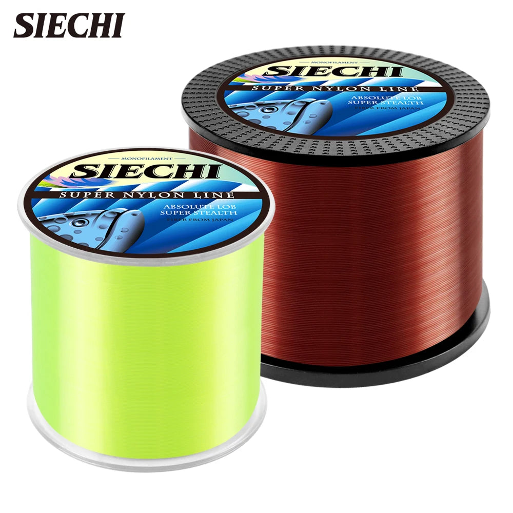 500M 1000M Nylon Fishing Line Monofilament Material From Japan Multiple Color Lake River Carp Line Saltwater Fishing Accessories