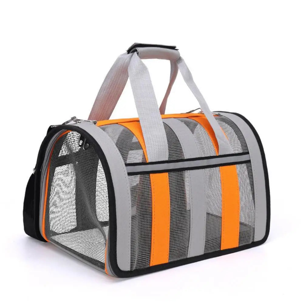 Bolsa de viaje para mascotas, equipaje aprobado por aerolíneas, bolsa de transporte para mascotas adecuada para perros, gatos y cachorros 34x24x24CM