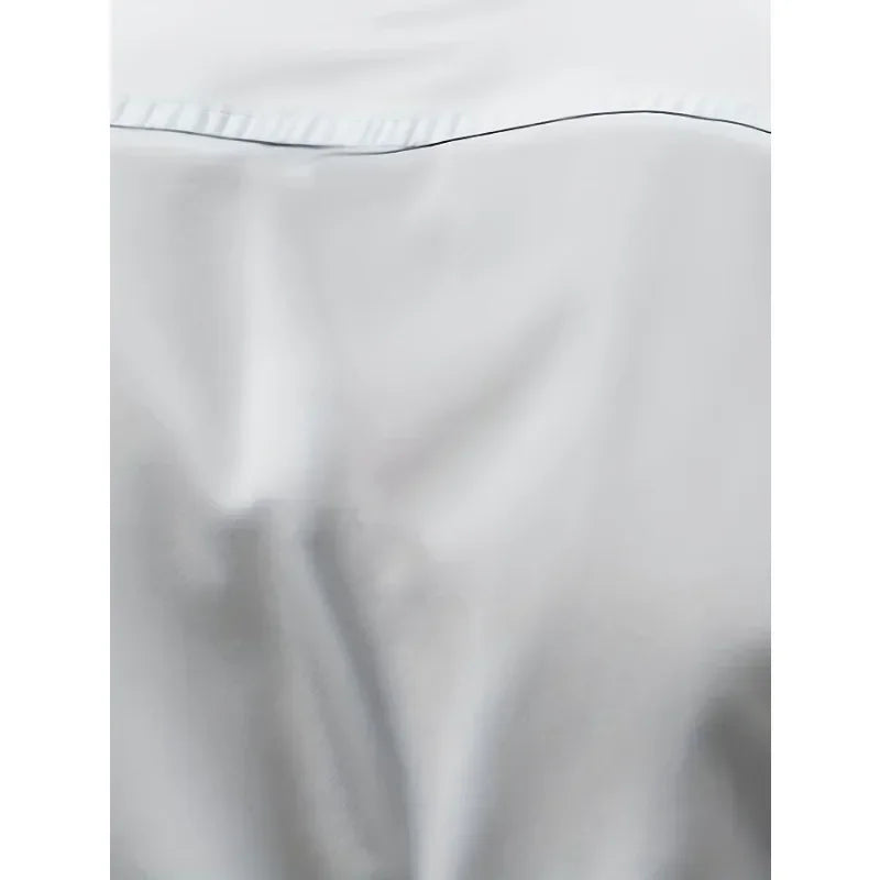 Men's Shirt Brand New Solid Color Long Sleeve Smart Casual Four Season Elastic Male Business Shirts