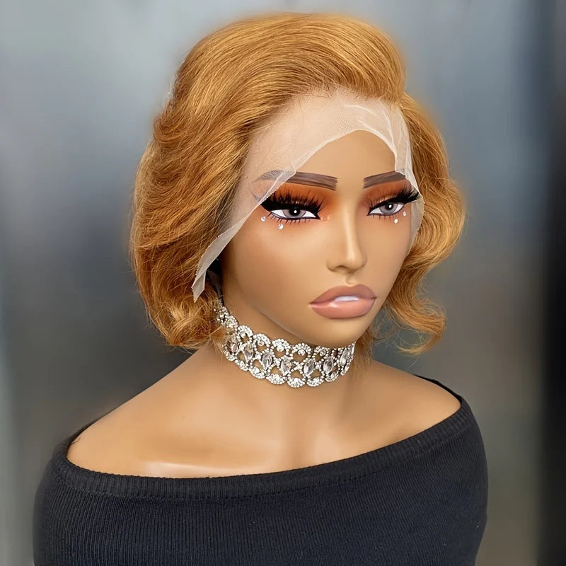 Pixie Cut Human Hair Wig