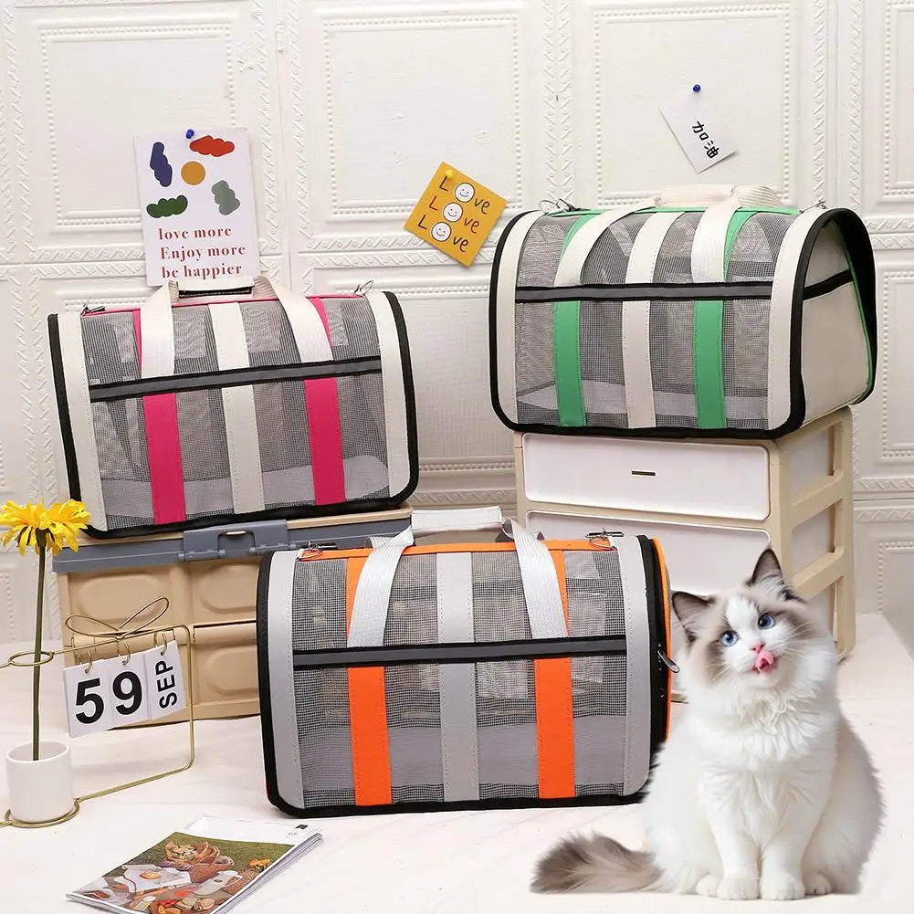 Pet Travel Bag, Airline Approved Luggage Bag, Pet Travel Carry Bag Suitable For Dogs, Cats And Puppies 34x24x24CM