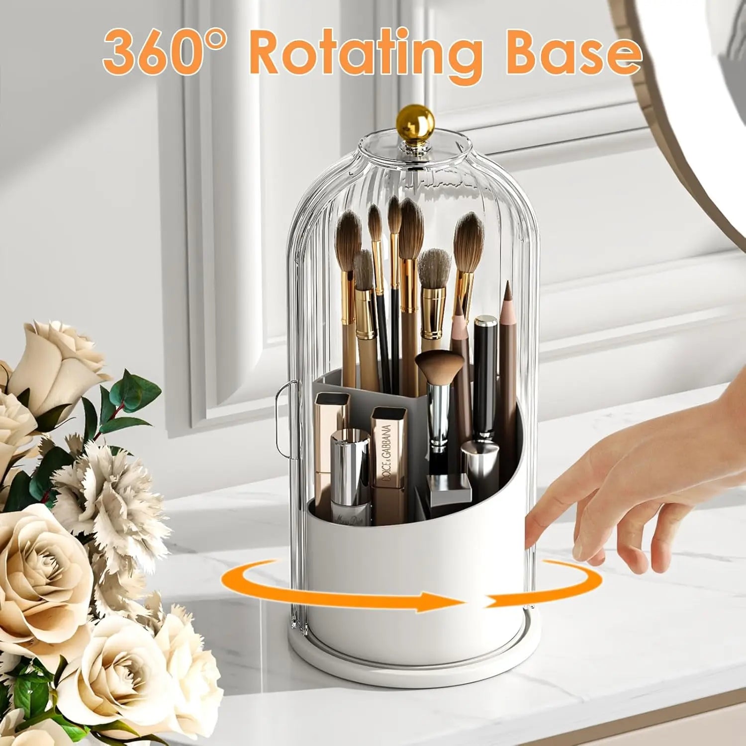 Rotating Brush Holder