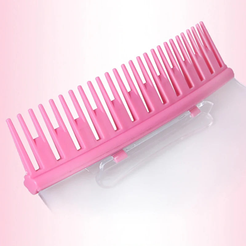 Cortapelos profesional de barbero, herramientas de peluquería DIY, flequillos, peines de peluquería, peines de corte de pelo con mango