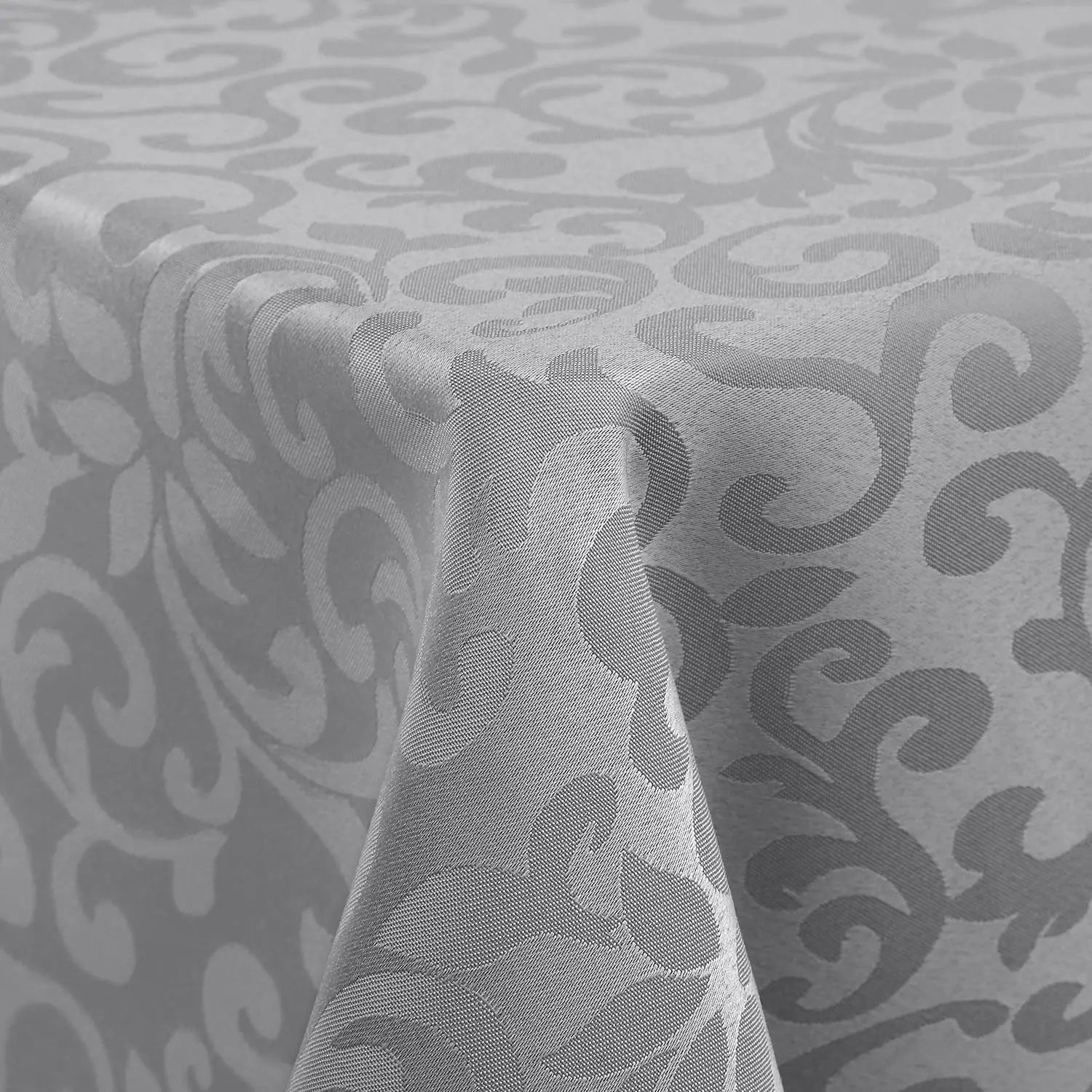 HAPIHAPPY Mantel Rectangular Mantel de Poliéster Mantel Jacquard Teñido Mantel Decoración y Accesorios de Mesa
