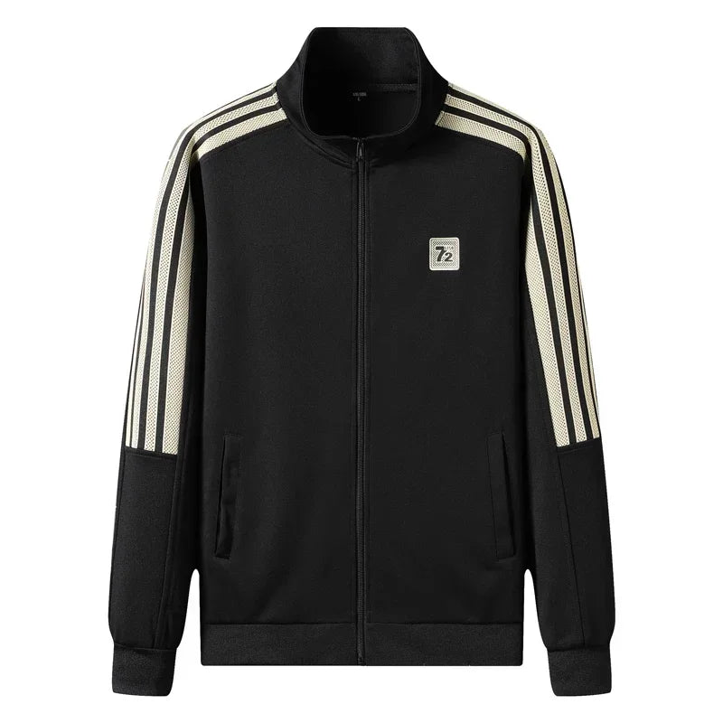 Youth Fashion Handsome Outdoor Sports Casual Jacket Sports Pants Two-piece Set Comfortable Breathable Spring Autumn Sportswear